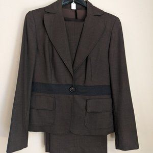 Piazza Sempione Suit - Brown and Black - Italian Size 46